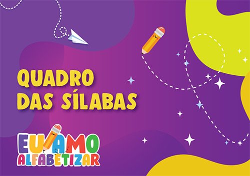 Quadro das Sílabas